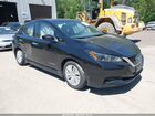 2019 Nissan Leaf S Black vin: 1N4AZ1CP5KC308166