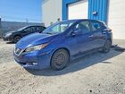 2019 Nissan Leaf S Синий vin: 1N4AZ1CP6KC304496