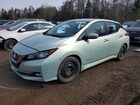 2018 Nissan Leaf S Green vin: 1N4AZ1CP8JC310671