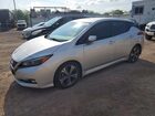 2021 Nissan Leaf Sv Silver vin: 1N4AZ1CV6MC554208