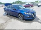 2022 Nissan Altima Sr Fwd Blue vin: 1N4BL4CV0NN412966