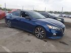 2019 Nissan Altima 2.5 Sr Blue vin: 1N4BL4CV1KC216347