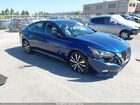 2020 Nissan Altima Sr Fwd Blue vin: 1N4BL4CV1LC173209
