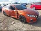 2021 Nissan Altima Sr Fwd Orange vin: 1N4BL4CVXMN314249