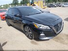 2021 Nissan Altima Sr Intelligent Awd Black vin: 1N4BL4CW2MN376320