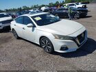 2019 Nissan Altima 2.5 Sv White vin: 1N4BL4DVXKC142585