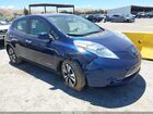 2017 Nissan Leaf Sv Blue vin: 1N4BZ0CP8HC302272