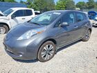 2017 Nissan Leaf Sv Gray vin: 1N4BZ0CPXHC305738