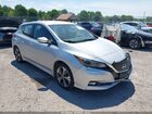 2021 Nissan Leaf Sv Plus 62 Kwh Silver vin: 1N4BZ1CVXMC556340