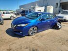2022 Nissan Leaf Sv Plus Blue vin: 1N4BZ1CVXNC552015