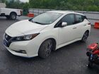 2020 Nissan Leaf Sl Plus White vin: 1N4BZ1DP0LC303624