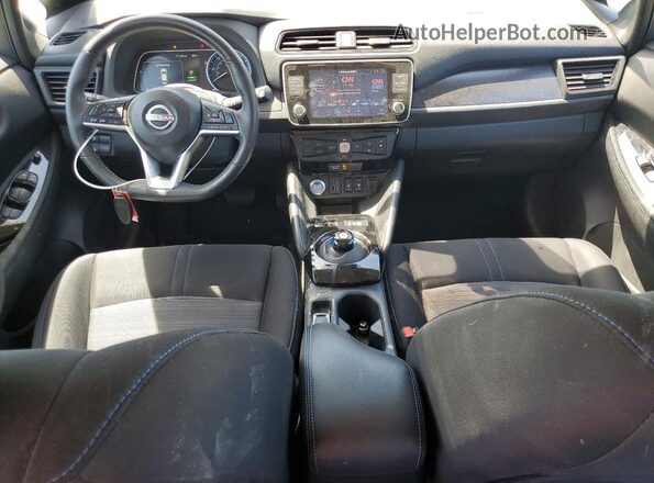 1N4CZ1CV2PC561444 2023 NISSAN LEAF Синий Вид панели приборов