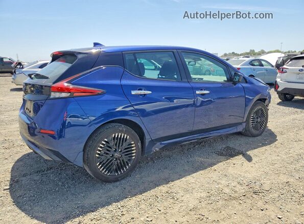 1N4CZ1CV2PC561444 2023 NISSAN LEAF Синий Задняя правая четверть