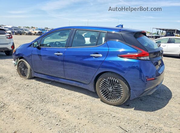 1N4CZ1CV2PC561444 2023 NISSAN LEAF Синий Задняя левая четверть