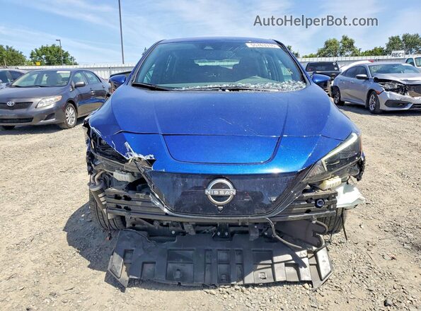 1N4CZ1CV2PC561444 2023 NISSAN LEAF Синий Вид спереди