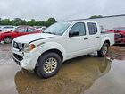 2016 Nissan Frontier Sv White vin: 1N6AD0ER7GN904048
