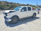 2019 Nissan Frontier Sl White vin: 1N6AD0EV5KN750736