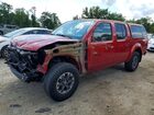 2017 Nissan Frontier Pro-4x Red vin: 1N6AD0EVXHN726652