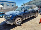 2018 Volkswagen Atlas Sel Blue vin: 1V2ER2CA6JC526675