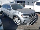 2021 Volkswagen Atlas 3.6l V6 Sel Silver vin: 1V2ER2CA6MC580014