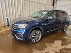2021 Volkswagen Atlas Sel Premium R-line Blue vin: 1V2FR2CAXMC579002