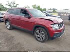 2018 Volkswagen Atlas 3.6l V6 S Red vin: 1V2GR2CA0JC533078
