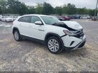 2021 Volkswagen Atlas Cross Sport 2.0t Se W/technology White vin: 1V2JC2CA9MC208456
