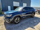 2021 Volkswagen Atlas Cross Sport Se Blue vin: 1V2LC2CAXMC224660