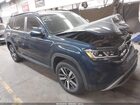 2022 Volkswagen Atlas 2.0t Se Blue vin: 1V2LP2CA1NC511150