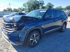 2022 Volkswagen Atlas Se Blue vin: 1V2LP2CA3NC508038