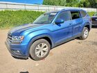 2019 Volkswagen Atlas Se Blue vin: 1V2LR2CA3KC589418