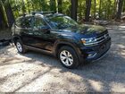 2018 Volkswagen Atlas 3.6l V6 Sel Black vin: 1V2MR2CA4JC549576