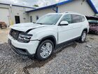 2019 Volkswagen Atlas Sel Premium White vin: 1V2NR2CA2KC552000