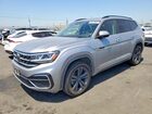 2021 Volkswagen Atlas Se Silver vin: 1V2PR2CA7MC537665