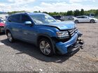 2019 Volkswagen Atlas 3.6l V6 Se W/technology Blue vin: 1V2WR2CA7KC520115