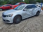 2016 Volkswagen Passat S Silver vin: 1VWAS7A37GC008313