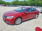 2017 Volkswagen Passat S Red vin: 1VWAT7A35HC058769