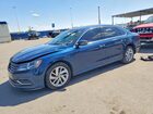 2018 Volkswagen Passat Se Blue vin: 1VWBA7A34JC043342