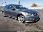 2016 Volkswagen Passat 1.8t Sel Gray vin: 1VWCT7A37GC007734