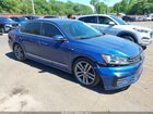 2017 Volkswagen Passat 1.8t R-line Blue vin: 1VWDT7A37HC063520