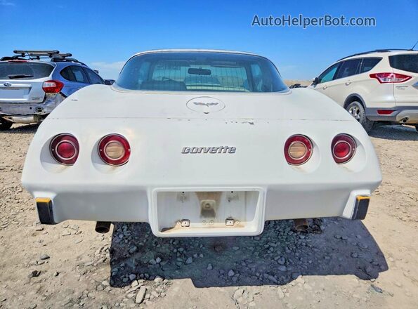 1Z8789S429863 1979 CHEVROLET CORVETTE White Rear view