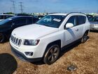 2016 Jeep Compass Latitude White vin: 1C4NJCEA7GD720002