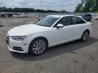 2017 Audi A4 Premium White vin: WAUANAF47HN002698