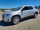 2019 Chevrolet Traverse Ls Silver vin: 1GNERFKW1KJ135685