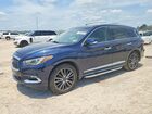 2017 Infiniti Qx60 Base Blue vin: 5N1DL0MN0HC541618