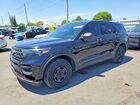 2022 Ford Explorer Police Interceptor Black vin: 1FM5K8AB5NGC23658