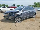 2022 Honda Hr-v Lx Gray vin: 3CZRU6H36NM726490