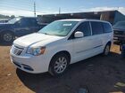 2016 Chrysler Town & Country Touring White vin: 2C4RC1BG7GR165073