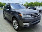 2017 Land Rover Range Rover Sport Hse Gray vin: SALWR2FV4HA686301