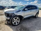 2018 Ford Edge Sel Silver vin: 2FMPK3J81JBB28032